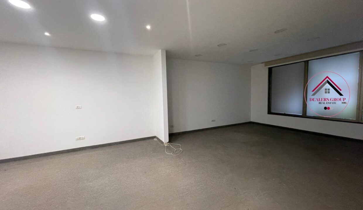 Spacious Showroom for sale in Achrafieh in a Prime Location
