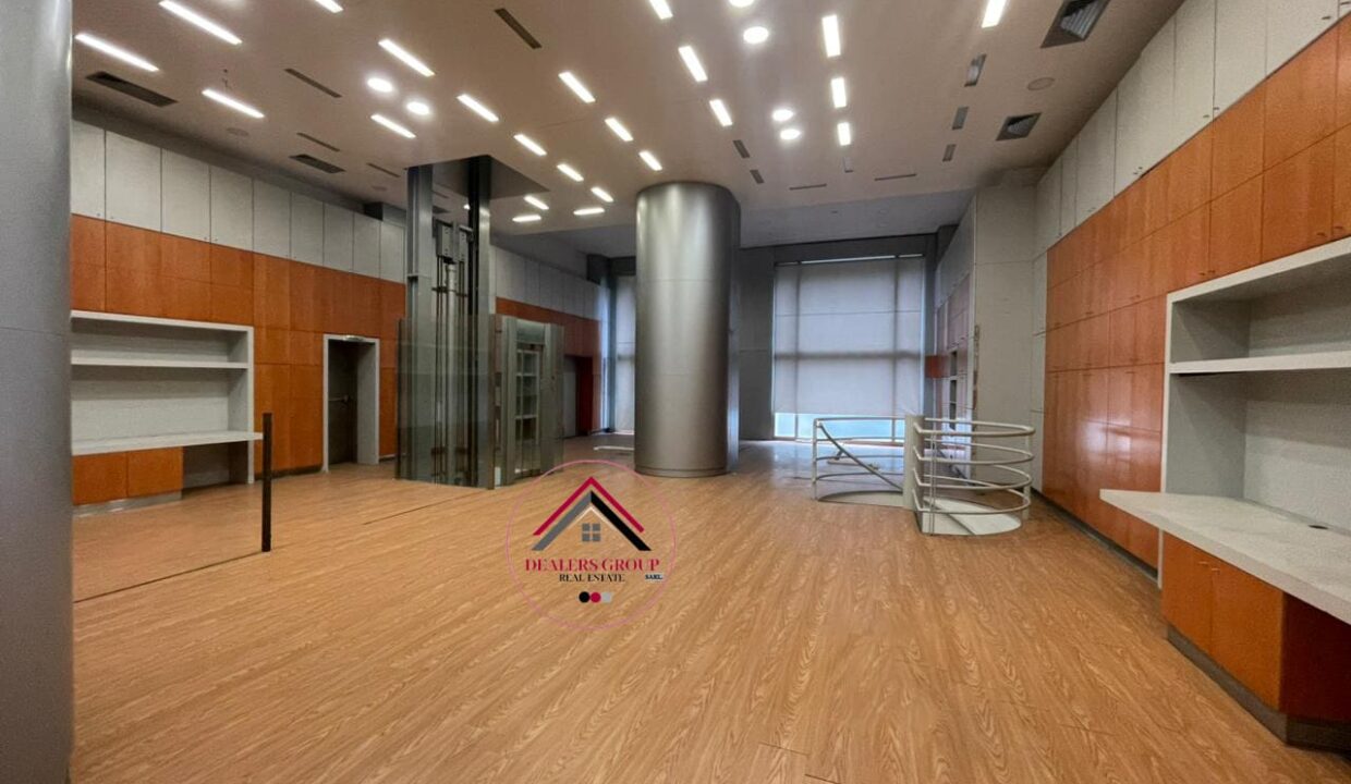Spacious Showroom for sale in Achrafieh in a Prime Location