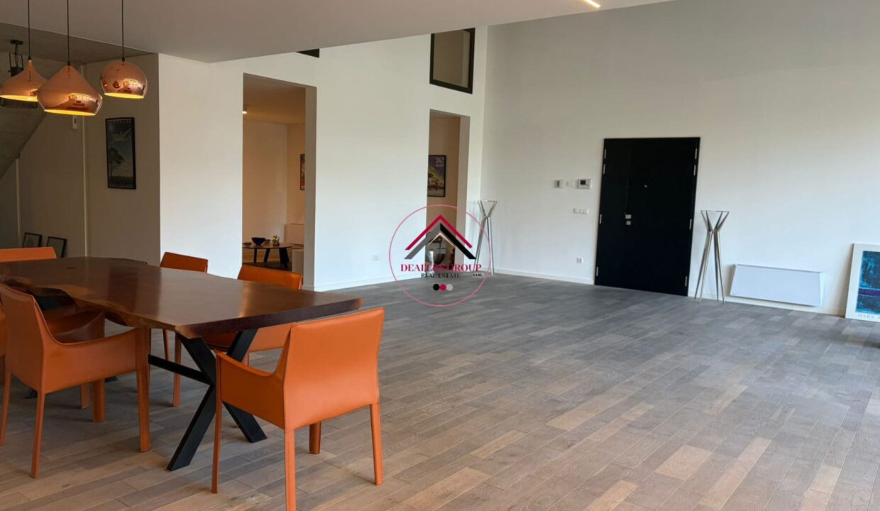 Double Height Ceiling Modern Loft for sale in Achrafieh