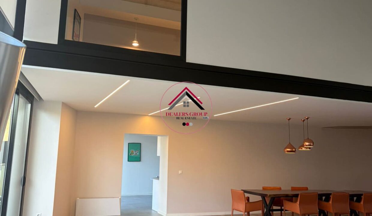 Double Height Ceiling Modern Loft for sale in Achrafieh