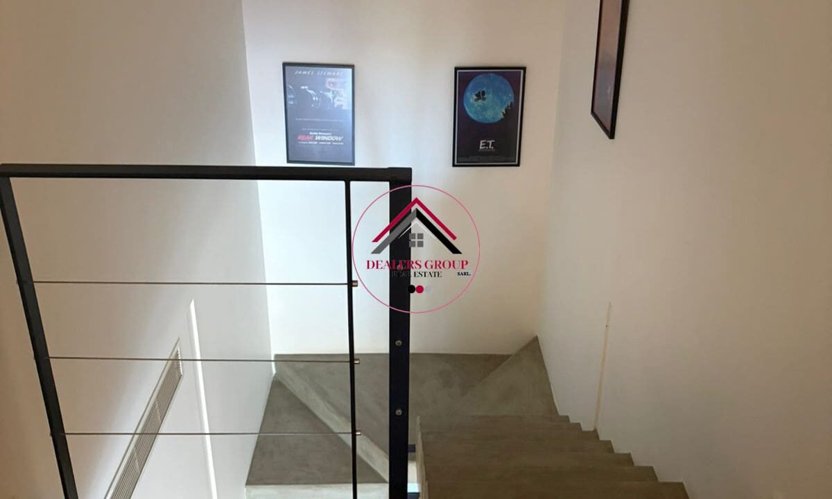 Double Height Ceiling Modern Loft for sale in Achrafieh