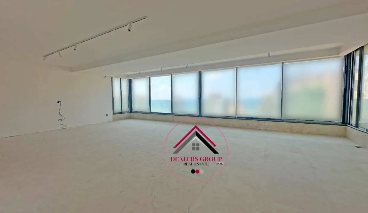 High floor wonderful apartment for sale in Ramlet el Bayda
