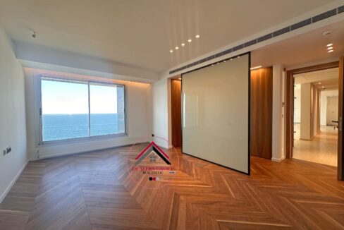 Sea View Modern Apartment for sale in Raouche - Beirut