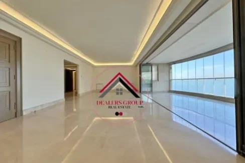 Sea View Modern Apartment for sale in Manara - Ras Beirut