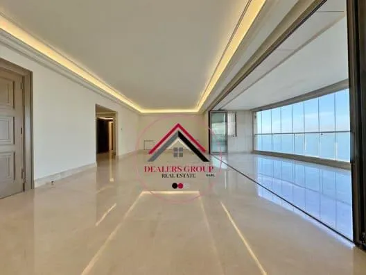 Sea View Modern Apartment for sale in Manara - Ras Beirut