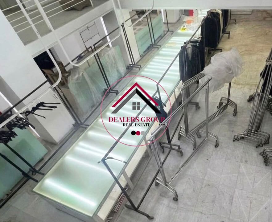 Prime Location Showroom for sale in Abdulwahab - Achrafieh