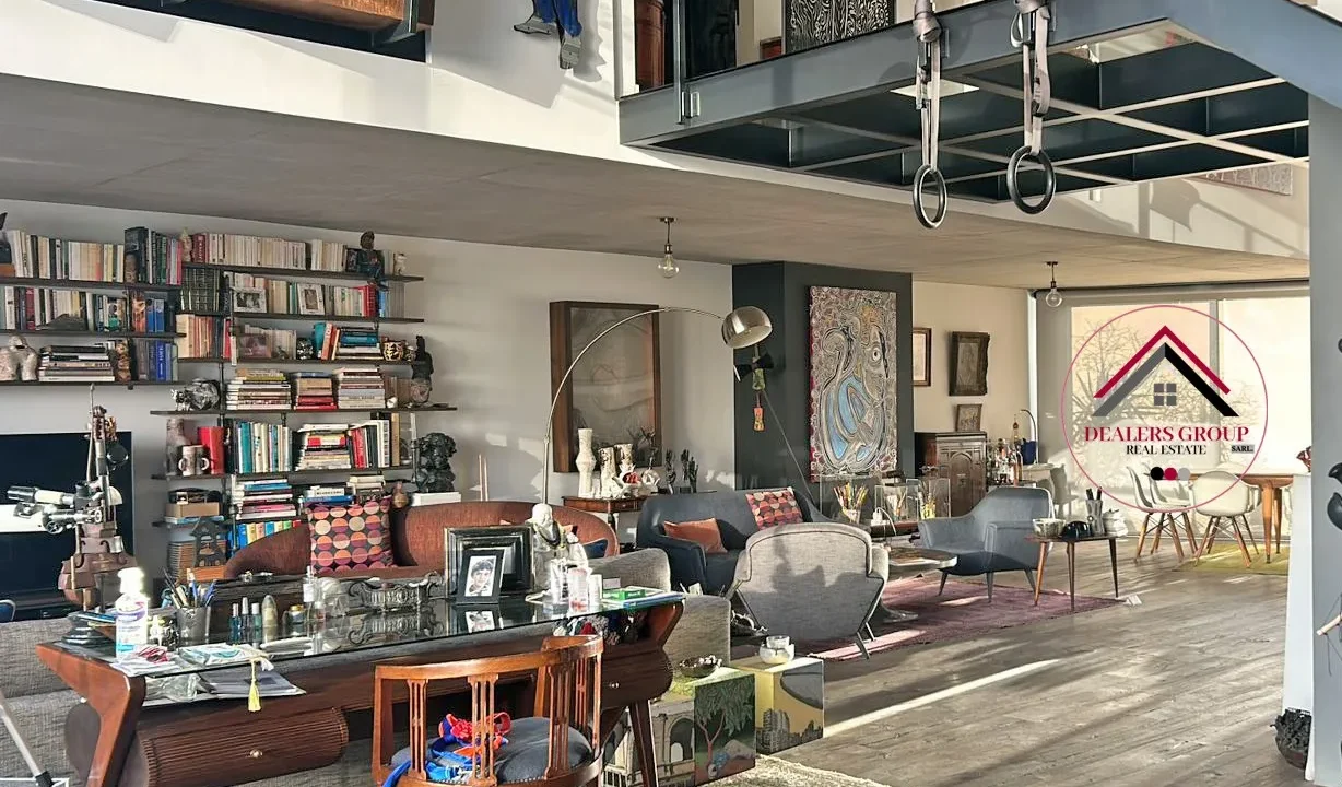 Elegant Loft Apartment for sale in Achrafieh