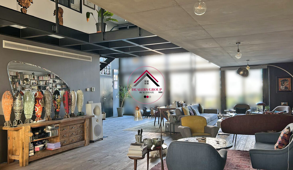 Elegant Loft Apartment for sale in Achrafieh