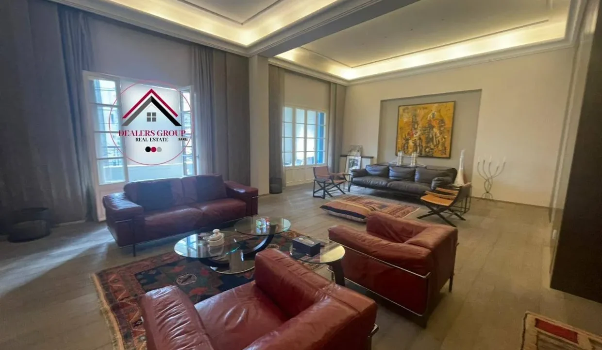 Luxury Apartment for Sale in Achrafieh – Carré d'Or