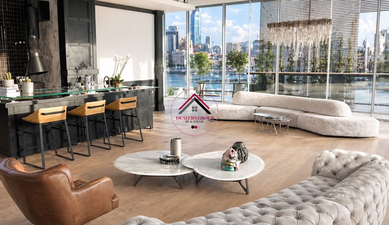 Private Pool & Terrace ! Modern Penthouse for sale in Downtown Beirut