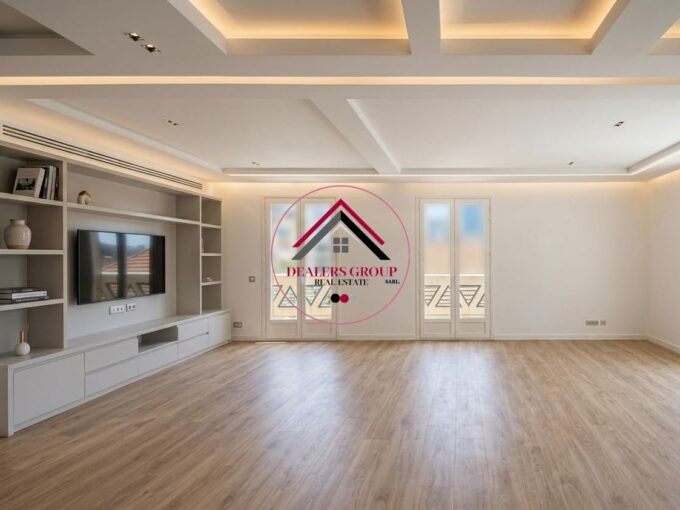 Spacious 3-Bedroom Apartment with Terrace for sale in Saifi Village