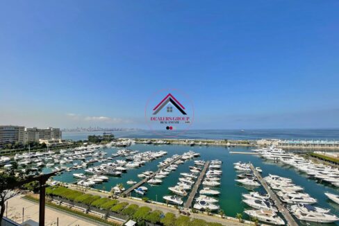 Direct Marina View Apartment for Sale in Waterfront City Dbayeh