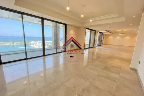 Direct Marina View Apartment for Sale in Waterfront City Dbayeh