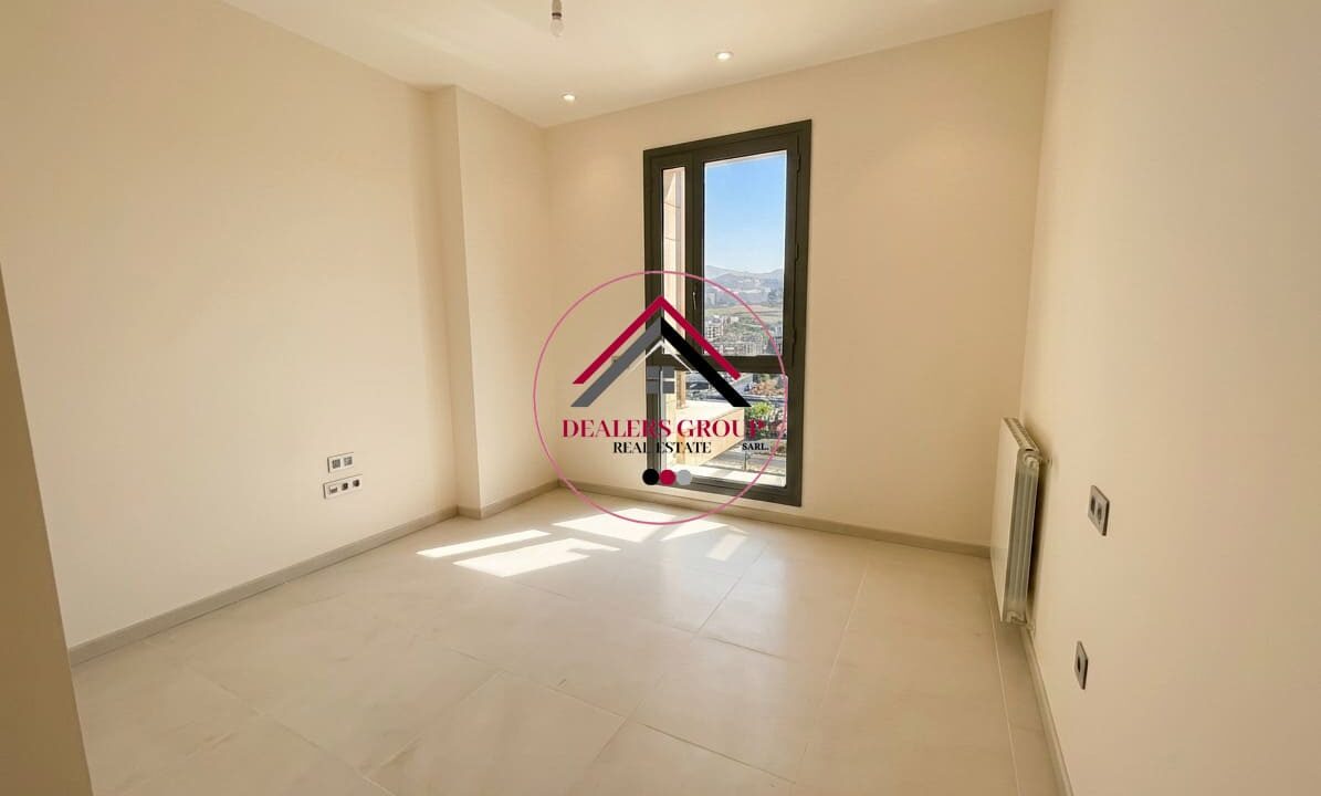 Direct Marina View Apartment for Sale in Waterfront City Dbayeh