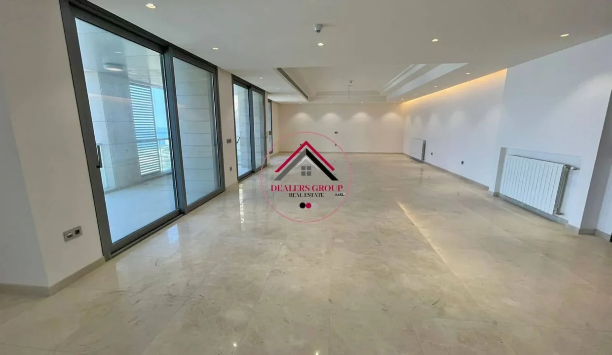 Direct Marina View Apartment for Sale in Waterfront City Dbayeh