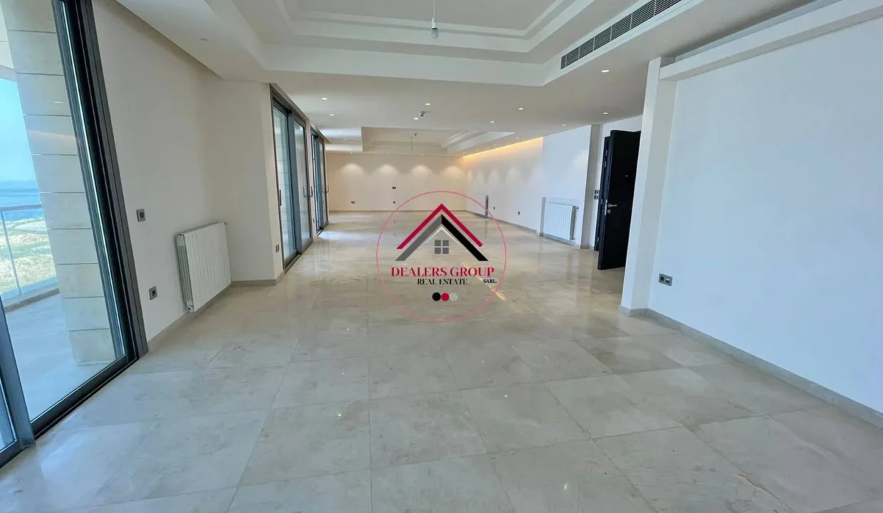Direct Marina View Apartment for Sale in Waterfront City Dbayeh
