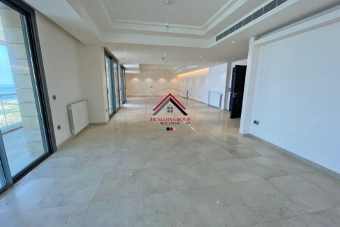Direct Marina View Apartment for Sale in Waterfront City Dbayeh