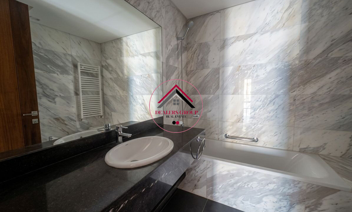 Deluxe Apartment with Part Sea View for sale in Donwtown Beirut