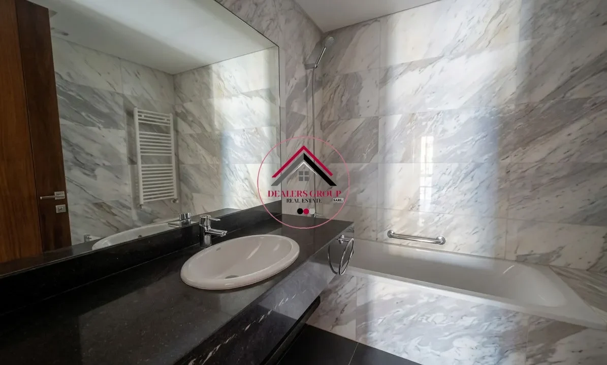 Deluxe Apartment with Part Sea View for sale in Donwtown Beirut
