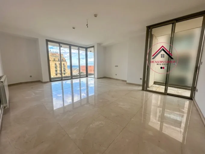 Deluxe Apartment with Part Sea View for sale in Donwtown Beirut