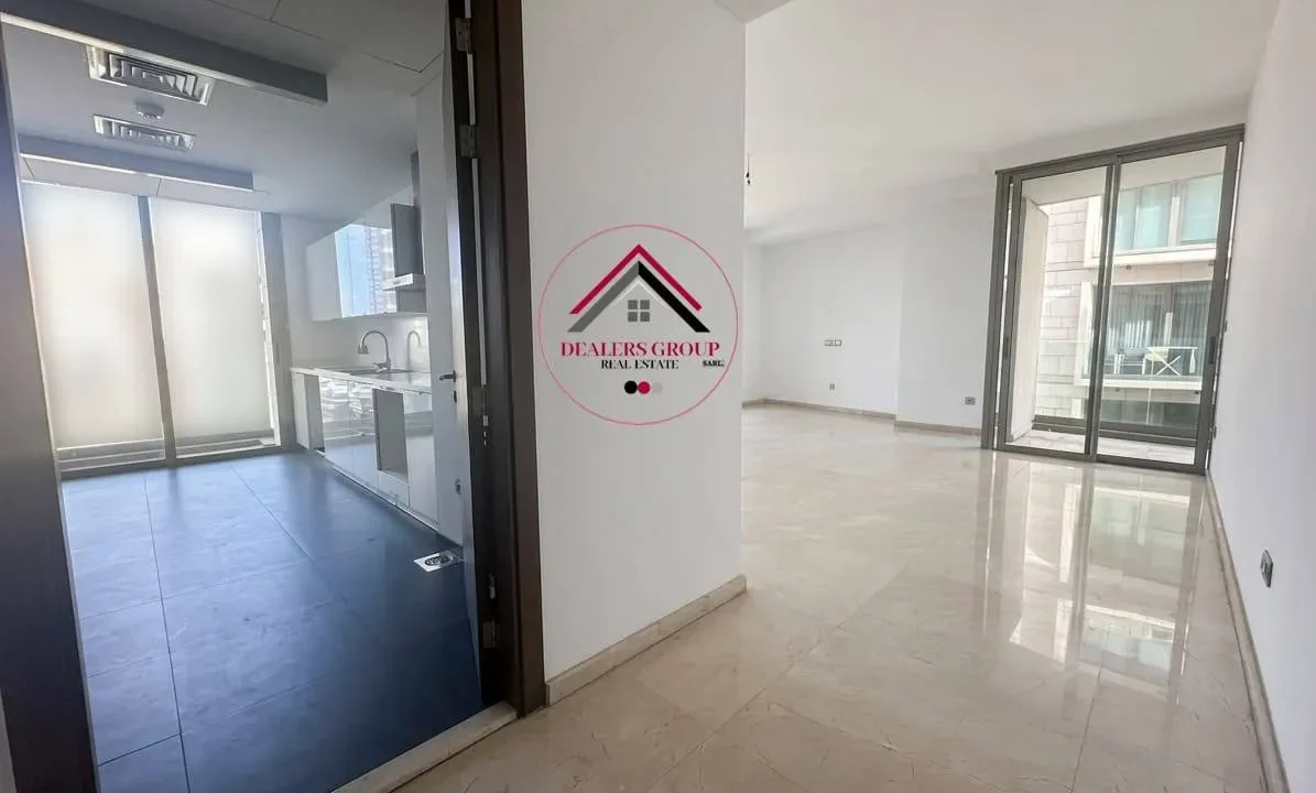 Deluxe Apartment with Part Sea View for sale in Donwtown Beirut