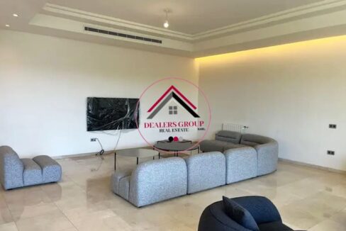 Private Terrace & Pool! Duplex Loft for sale in Waterfront City Dbayeh