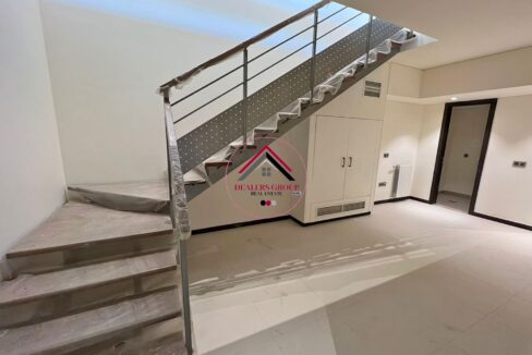 Private Terrace & Pool! Duplex Loft for sale in Waterfront City Dbayeh