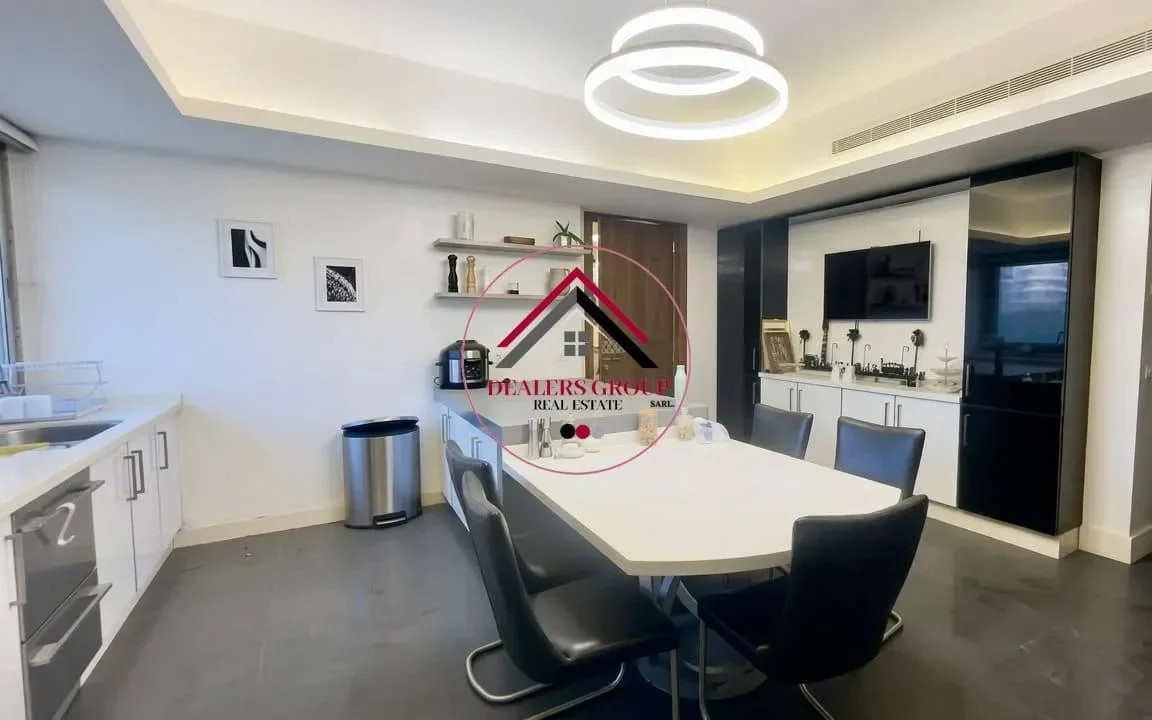 Deluxe Apartment for sale in Raouche in a Prime Location