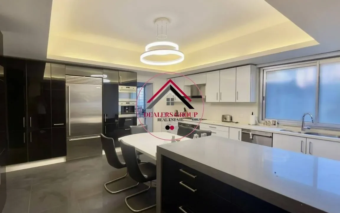 Deluxe Apartment for sale in Raouche in a Prime Location