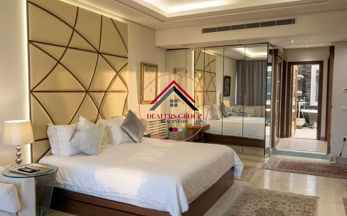 Deluxe Apartment for sale in Raouche in a Prime Location