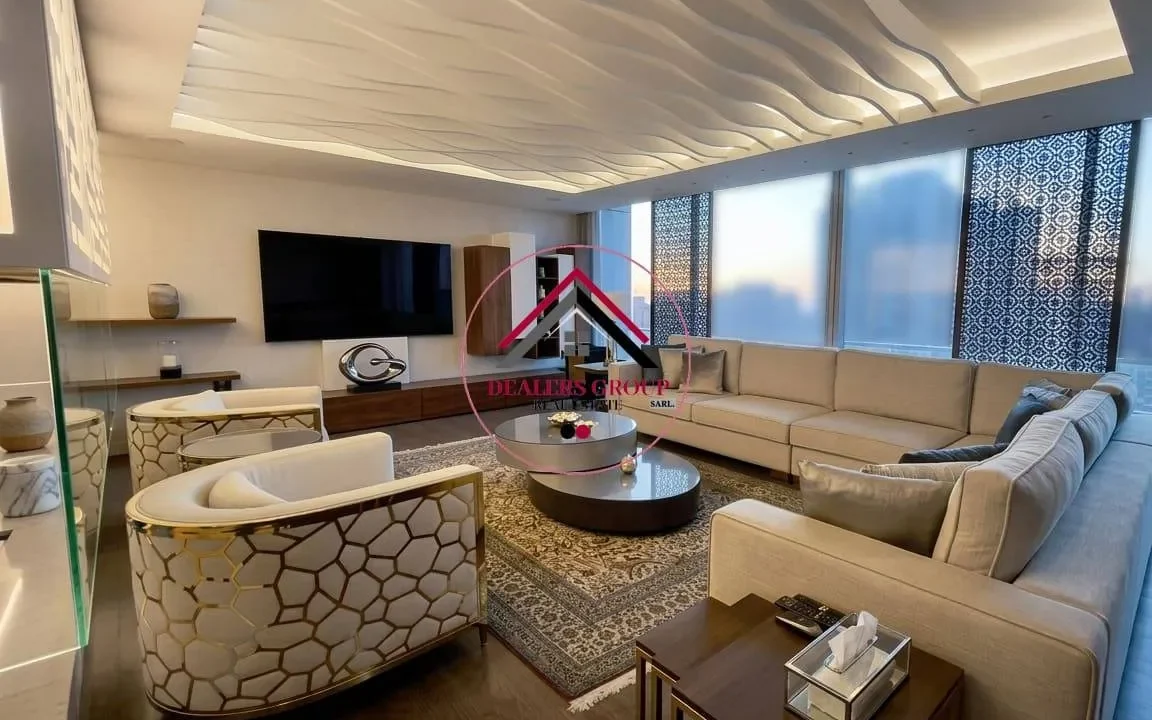 Deluxe Apartment for sale in Raouche in a Prime Location