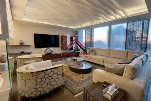 Deluxe Apartment for sale in Raouche in a Prime Location