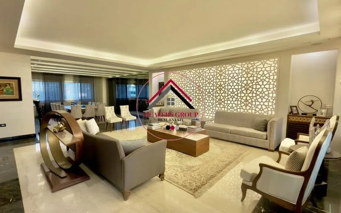 Deluxe Apartment for sale in Raouche in a Prime Location