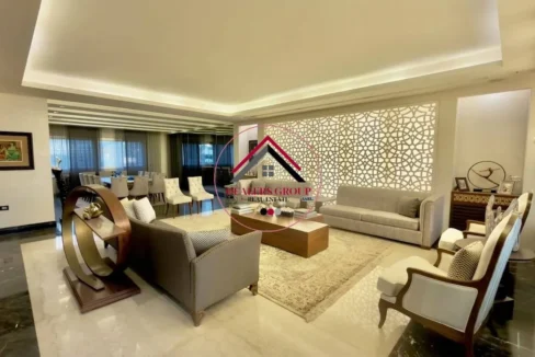Deluxe Apartment for sale in Raouche in a Prime Location