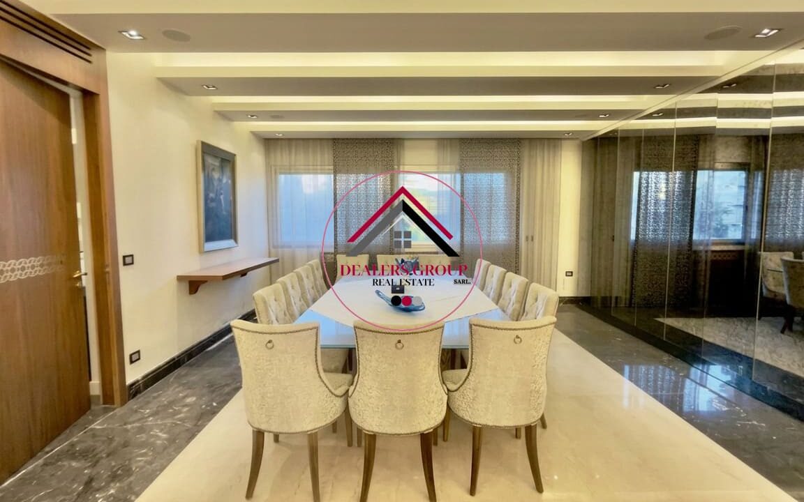 Deluxe Apartment for sale in Raouche in a Prime Location