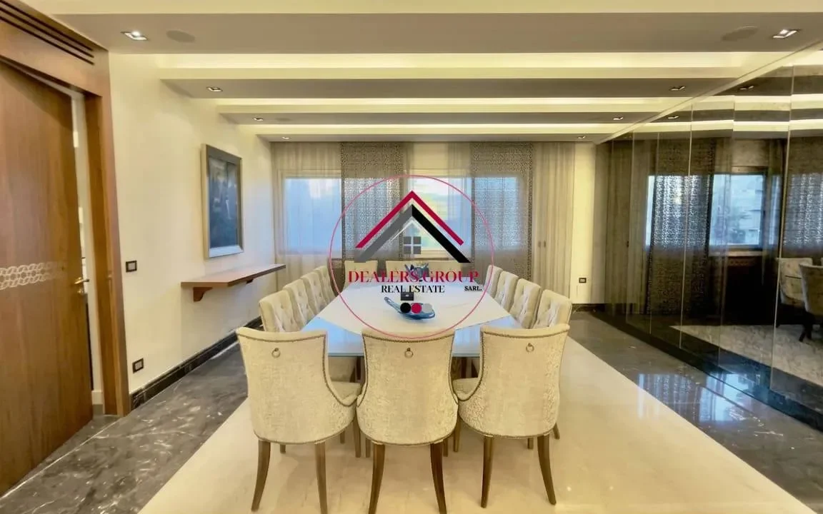 Deluxe Apartment for sale in Raouche in a Prime Location
