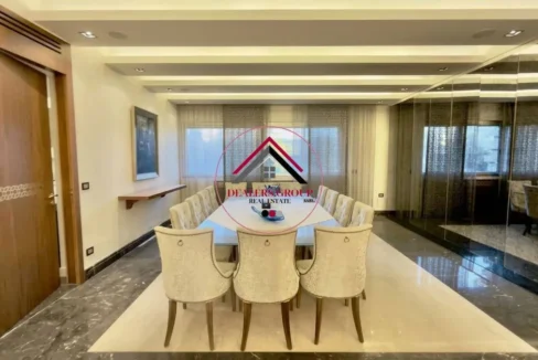 Deluxe Apartment for sale in Raouche in a Prime Location