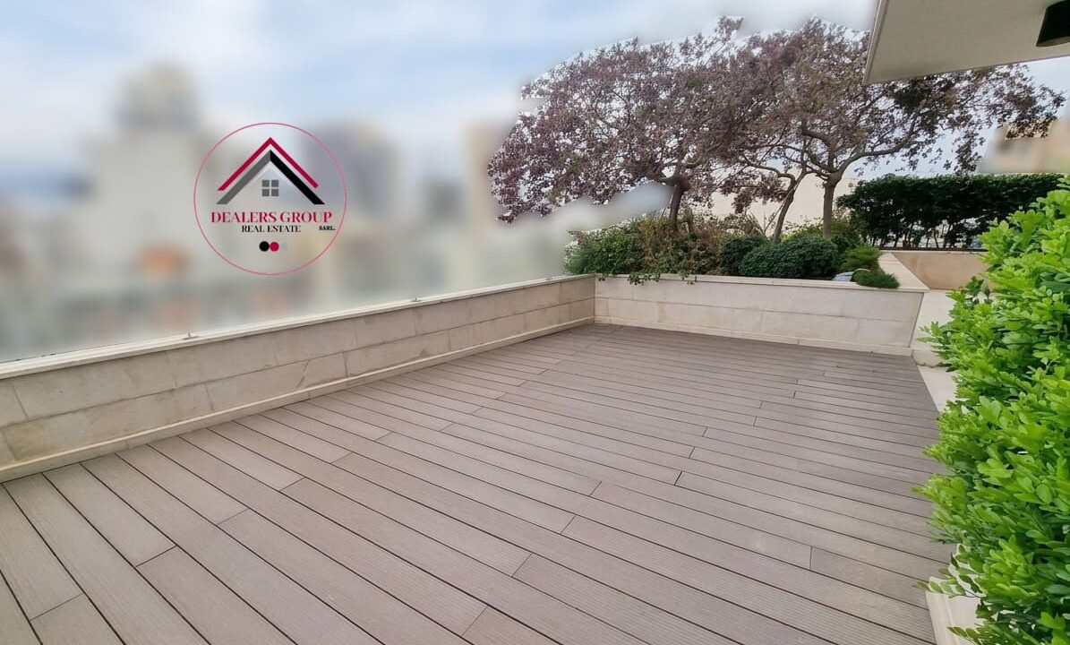 Private Terrace ! Deluxe Apartment for sale in Achrafieh
