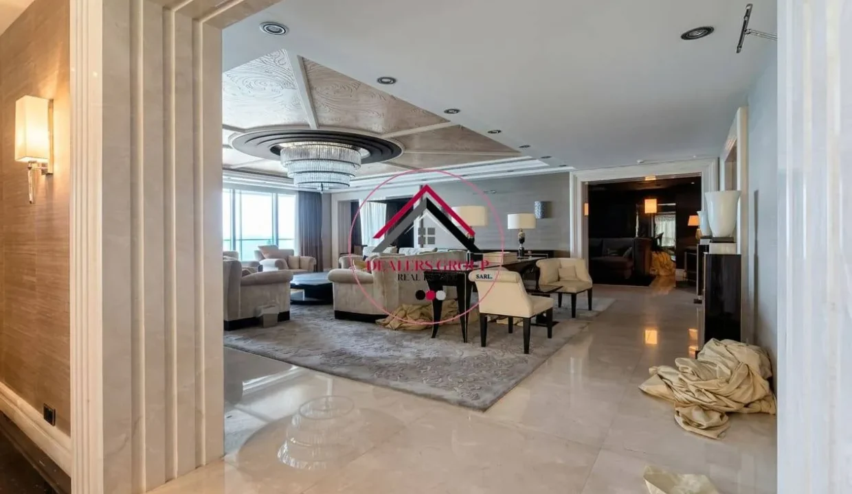 Marina Sea View Apartment for sale in the Heart of Downtown Beirut