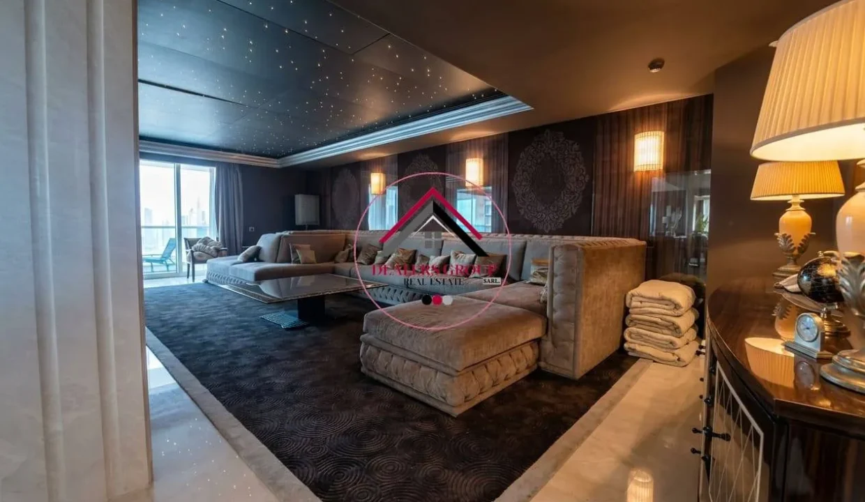 Marina Sea View Apartment for sale in the Heart of Downtown Beirut