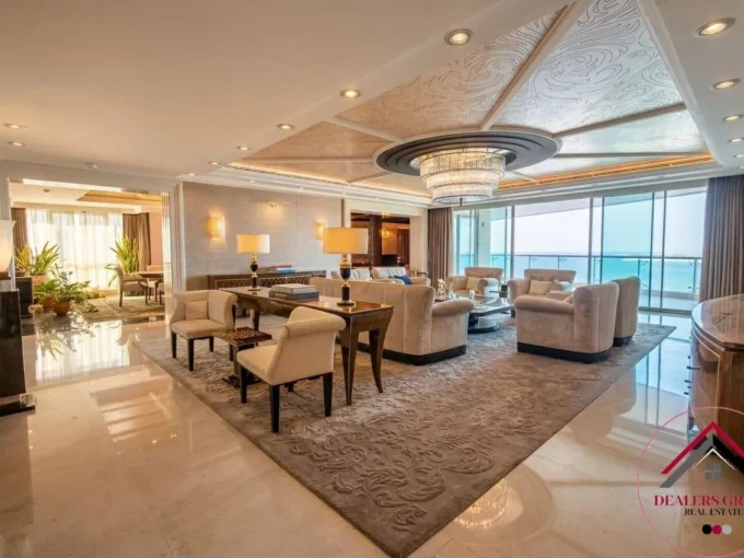 Marina Sea View Apartment for sale in the Heart of Downtown Beirut