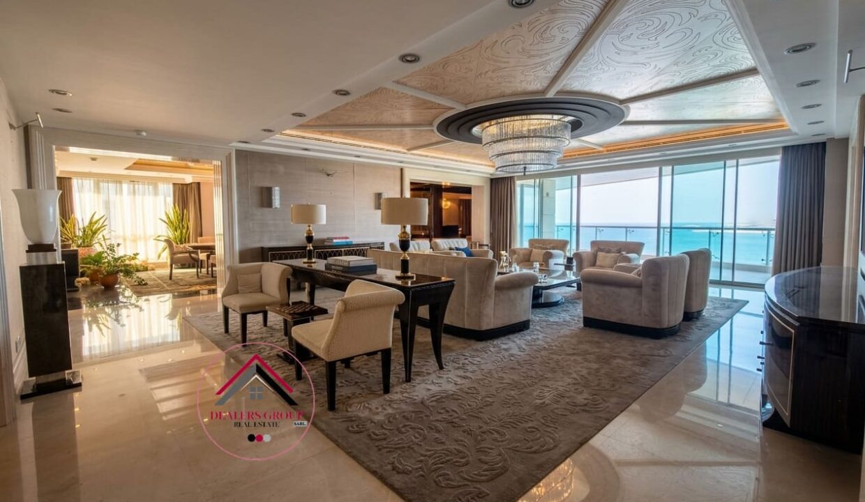 Marina Sea View Apartment for sale in the Heart of Downtown Beirut
