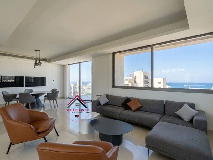 Achrafieh Luxury Apartment with Sea Views & Rooftop
