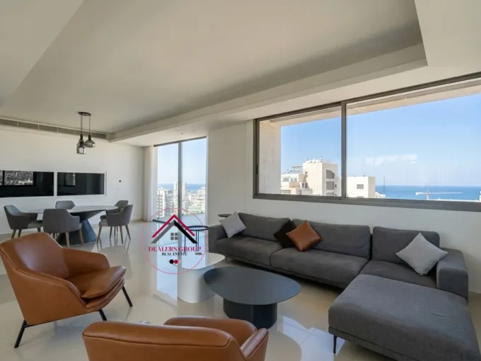 Achrafieh Luxury Apartment with Sea Views & Rooftop