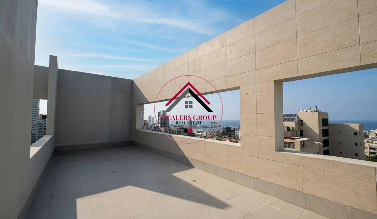 Achrafieh Luxury Apartment with Sea Views & Rooftop