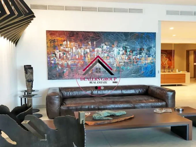Modern Deluxe Apartment for sale in Downtown Beirut with Sea View