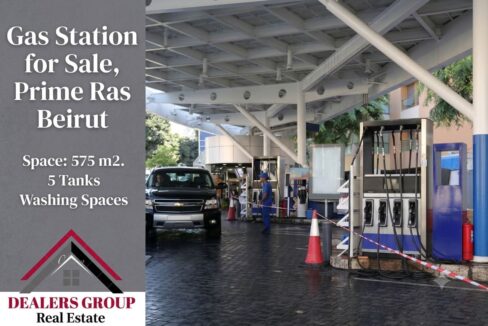 Prime Gas Station & Land for Sale in Hamra - Ras Beirut