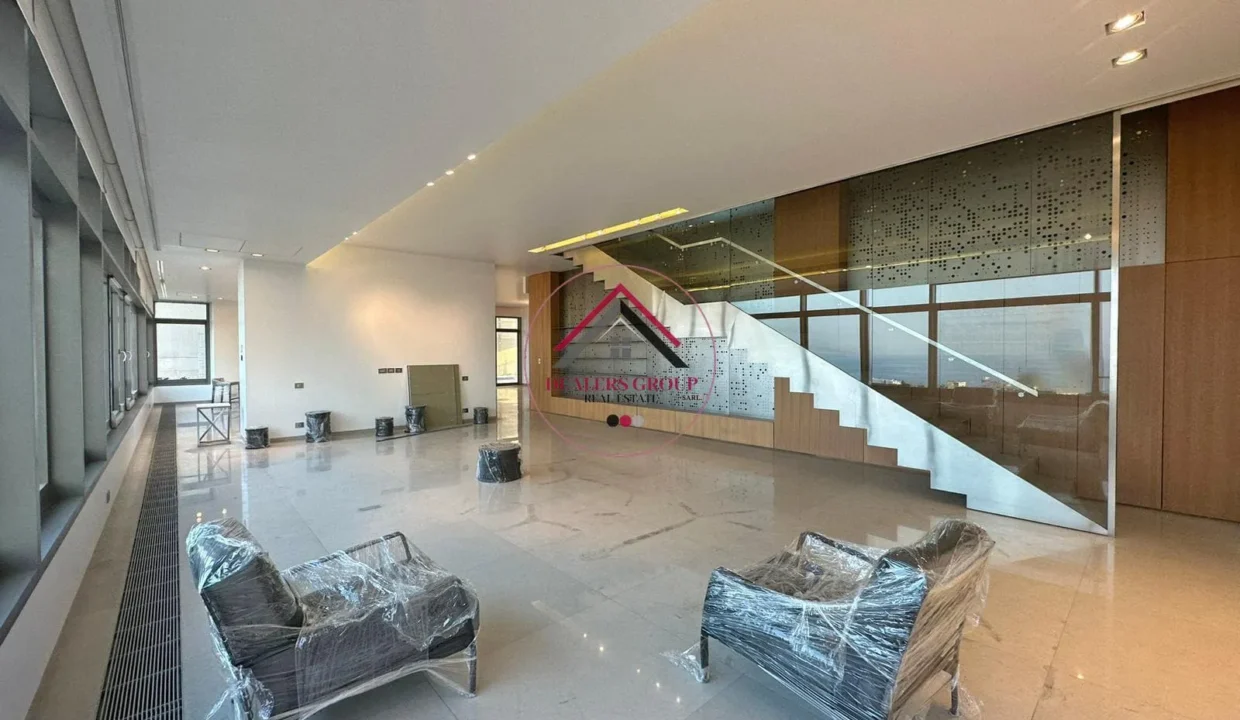 Private Pool & Terrace! Modern Duplex for sale in Achrafieh-Carre d'or