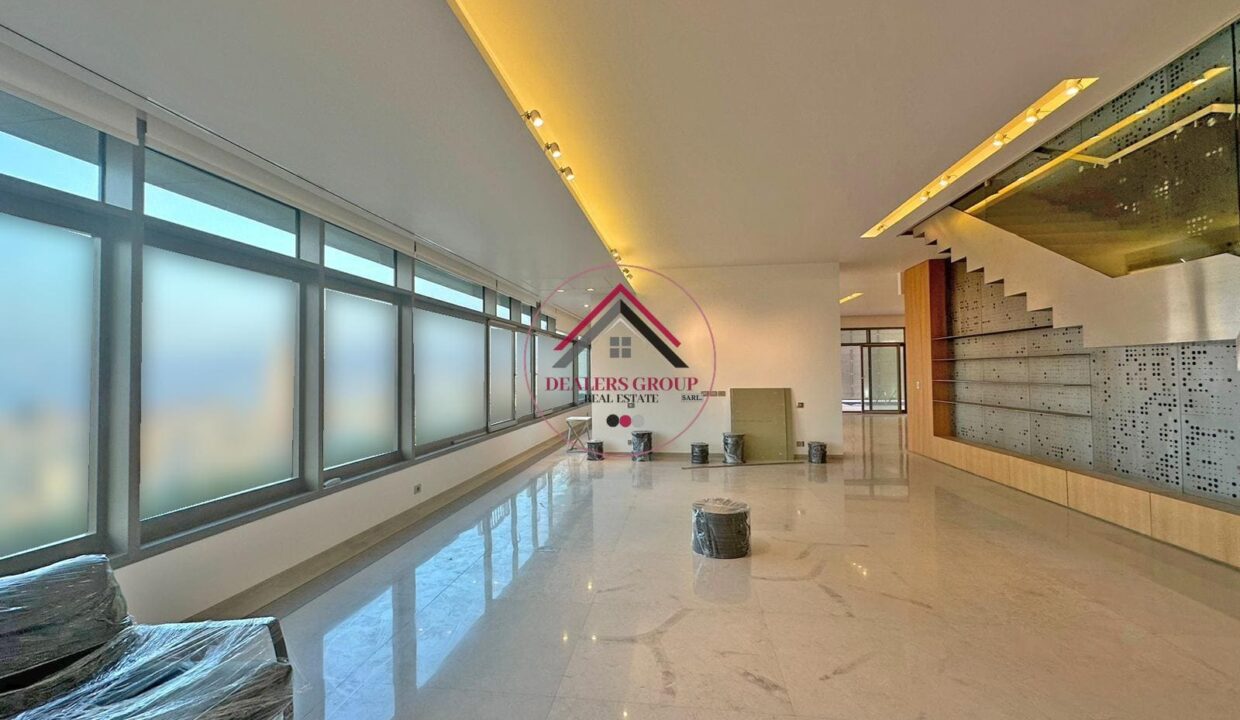 Private Pool & Terrace! Modern Duplex for sale in Achrafieh-Carre d'or