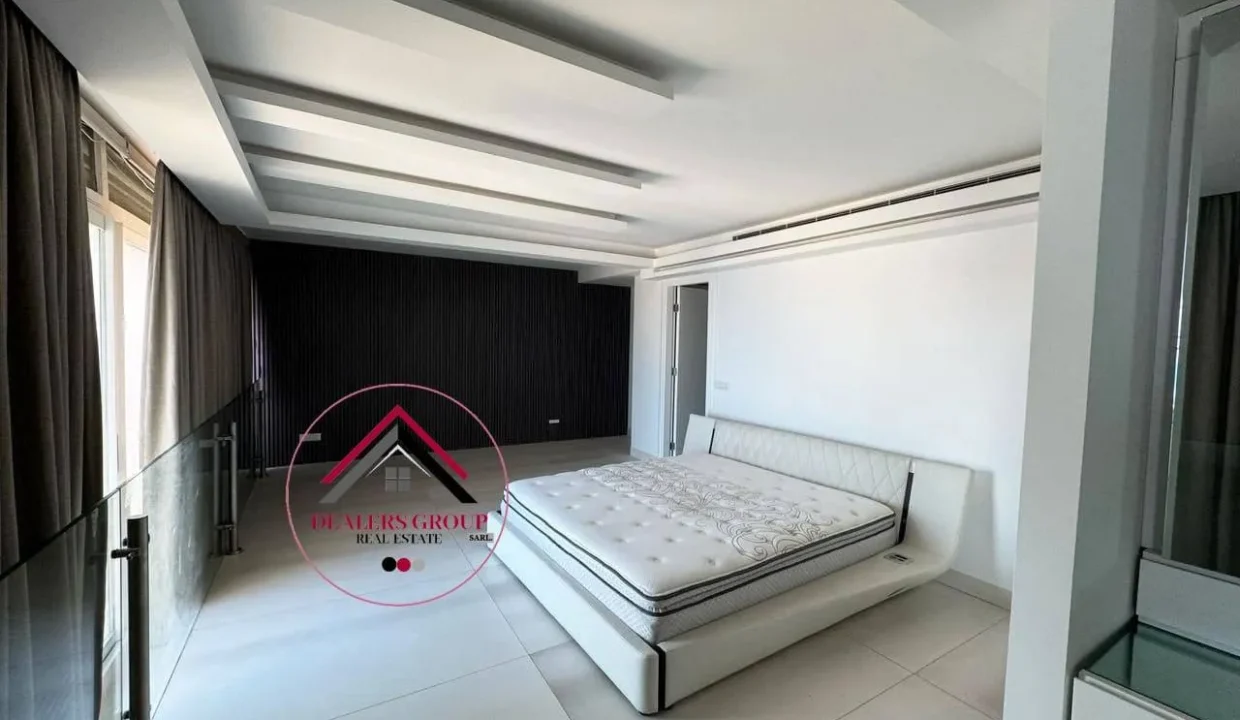Sea View Modern Duplex Apartment for sale in Hamra / Bliss -Ras Beirut